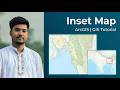 How to Create Inset Map in ArcGIS | Map Layout Tutorial | GIS Lec-5.2