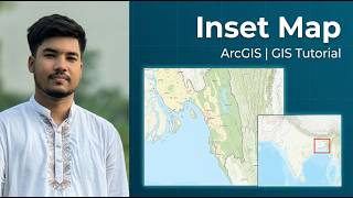 How to Create Inset Map in ArcGIS | Map Layout Tutorial | GIS Lec-5.2