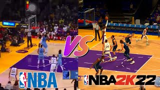 Lebron James Recreated DUNK! in NBA2K22 MOBILE | ABE GAMING Wealth