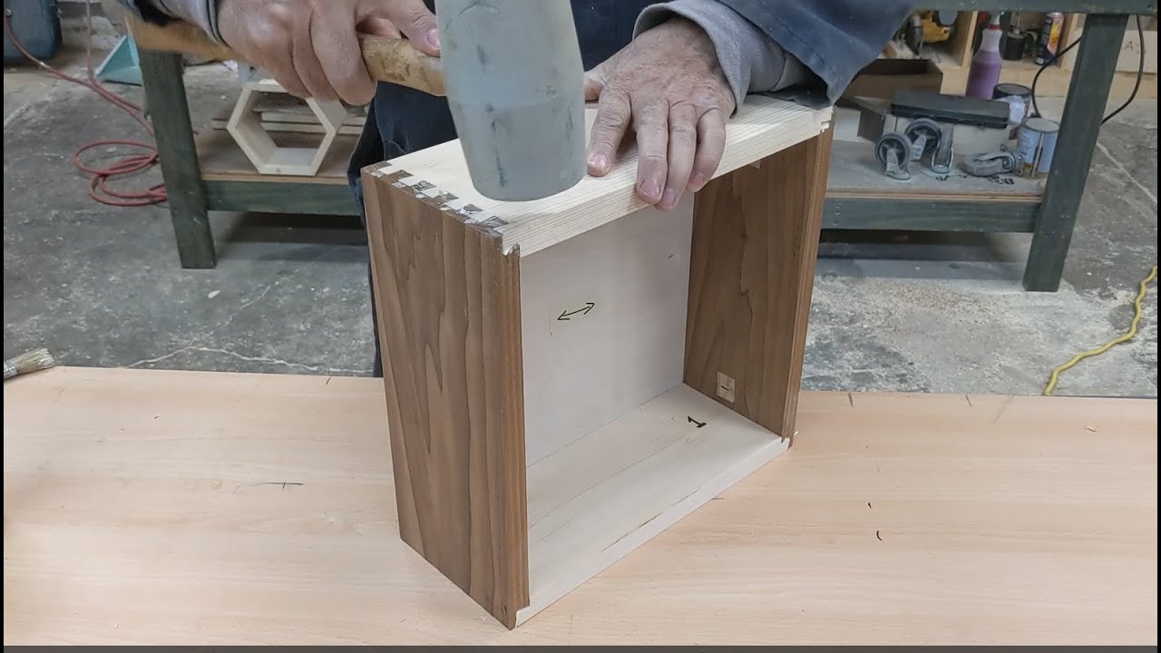 COMO ARMAR UN CAJON DE MADERA CON FINGERS JOINTS O COLA DE MILANO YouTube