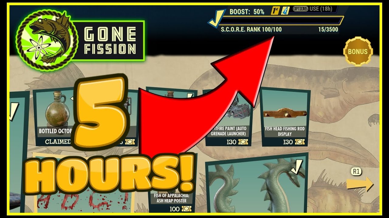 I Completed The Scoreboard In 5 hours (Gone Fission) - Fallout 76