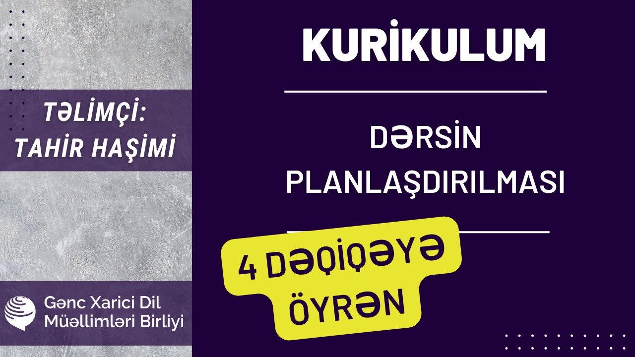 İllik və gündəlik planlaşdırma. Tahir Haşimi 055-975-96-46. MİQ, sertifikasiya