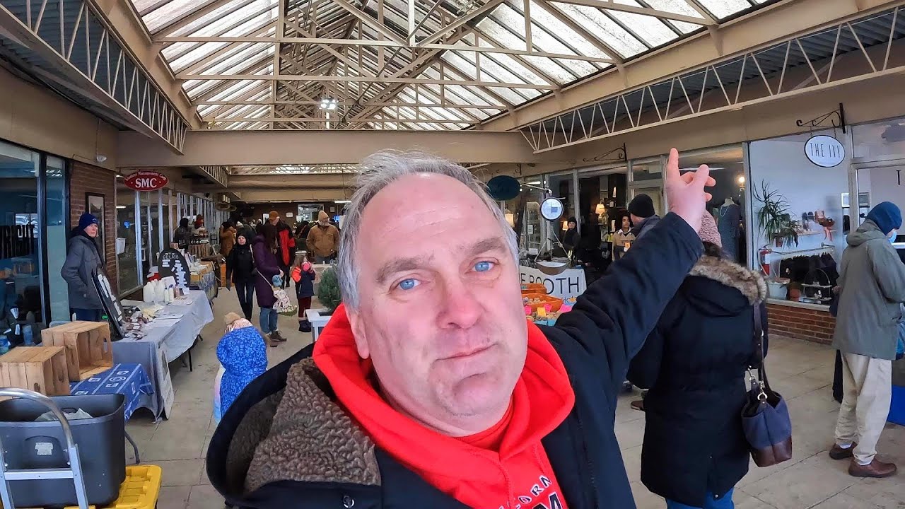 Winter Farmers Market and Tractor Troubles