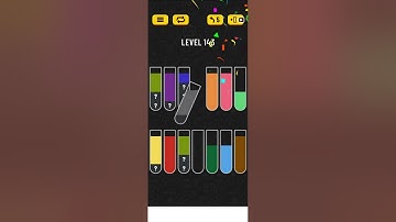 Water sort puzzle level 143