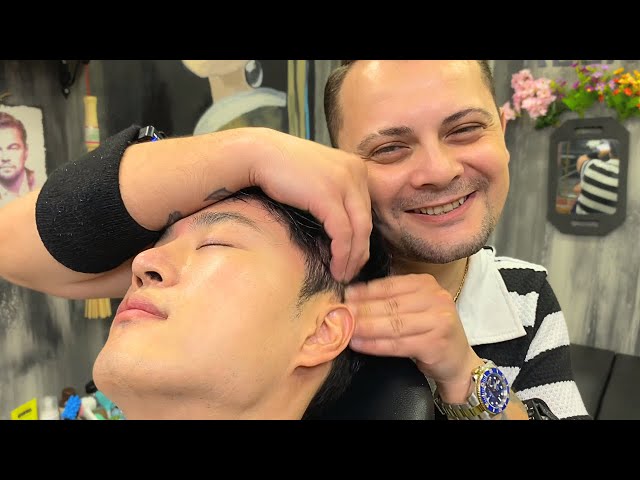 ASMR The World's Best Head Massage Barber | Anil Cakmak