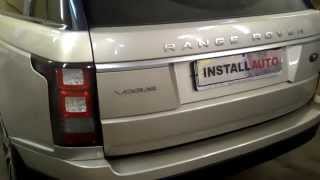 Защита системы Keyless на автомобиле Range Rover Vogue 2014 с помощью метки AUTOLIS