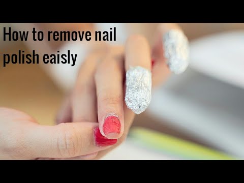 removing nail polish from skinmethod 1 - YouTube