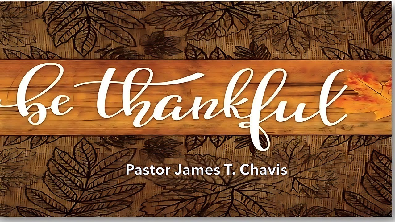 Be Thankful