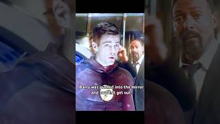 Barry was pushed into the mirror and couldn't get out. #theflash #foryou #shorts