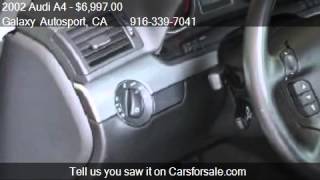 2002 Audi A4 1.8T quattro AWD 4dr Sedan for sale in Sacramen