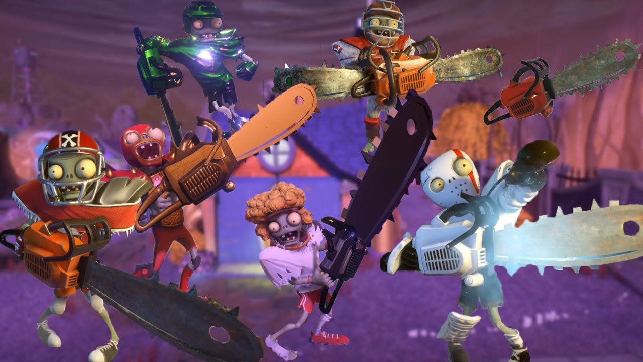The All-Stars Chainsaw Gang | Garden Warfare 2 - YouTube