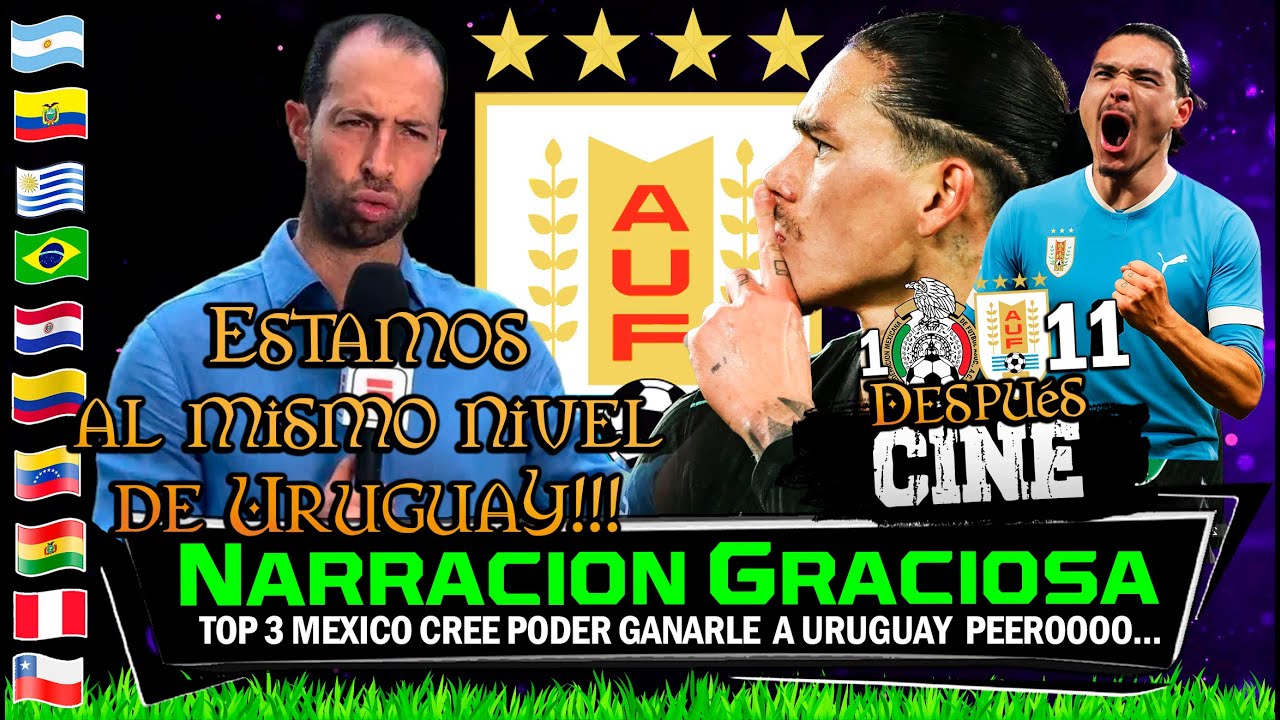 TOP 3 MÉXICO Menospreció a URUGUAY Peeerooo....🔥 HUMILLACIONES HISTÓRICAS 🏆Narración graciosa