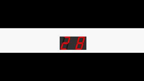 7 Segment Display Motion Study (Solidworks 2016 Rendered Video)