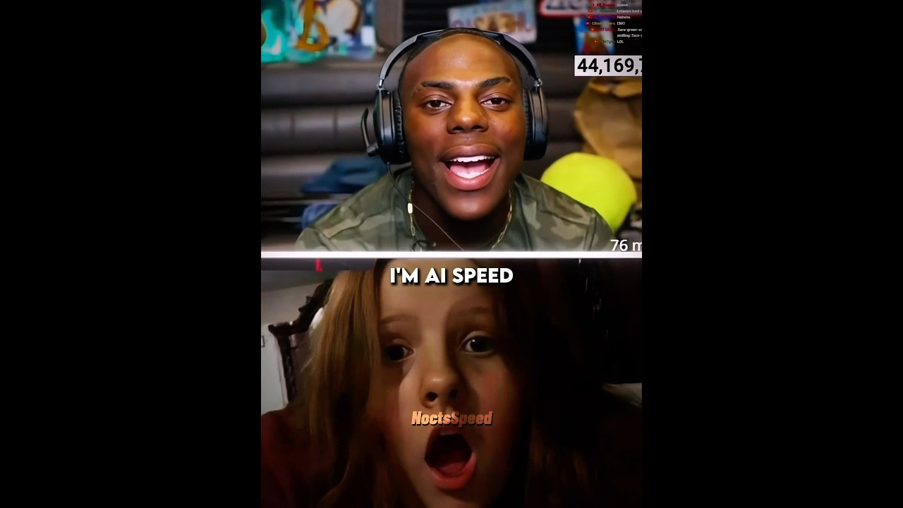 iShowSpeed Pretends to Be AI 🤖😂 