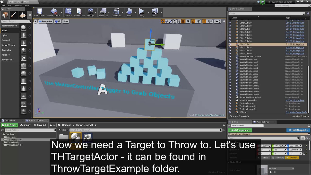 Throw Helper VR - How To Use - YouTube
