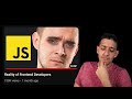 Sr Engineer reacts to "Reality of Frontend Developer"