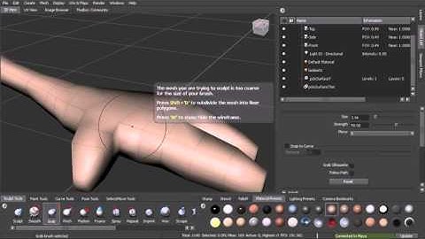 Introduction to Mudbox 2014 Tutorial 10
