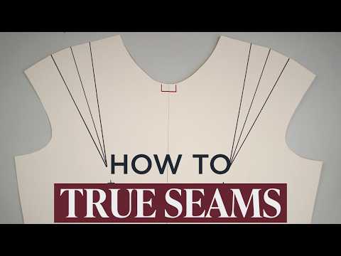 Comment: True | Truing coutures (coupe Pattern)