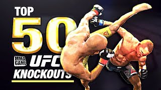 EA SPORTS UFC 3 | TOP 50 KNOCKOUTS - Community KO Video ep. 8