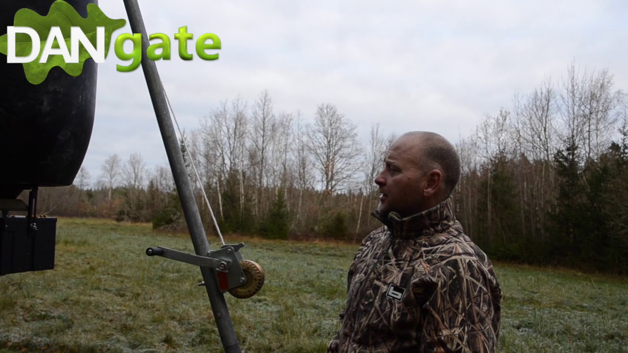 foderplads til vildsvin, kronvildt, råvildt, fasaner