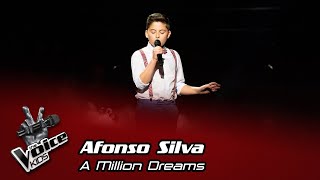 Afonso Silva - "A Million Dreams" | 1.ª Gala | The Voice Kids