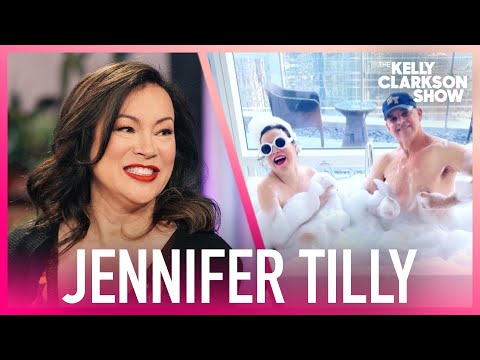 Jennifer tilly takes annual naked bubble baths with 'chucky' creator don mancini