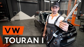 Hoe een veerpoot vooraan vervangen op een VW TOURAN 1 (1T3) [HANDLEIDING AUTODOC]