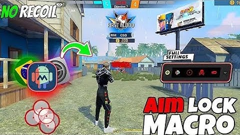 After Update AIM LOCK MacroDroid Macro Free Fire 2025 ⚙️ | Brazilian Secret 🇧🇷