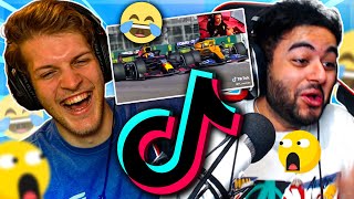 F1 TIKTOK IS THE GREATEST!! Reacting to Formula 1 TikTok Clips w/ Aarava | F1 Funny Reactions