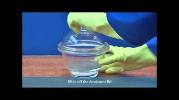 Using a Desiccator