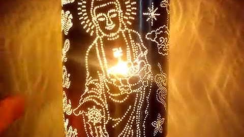 Handmade Ngoc Danh- Đèn Tự Xoay Làm Bằng Vỏ Lon-05