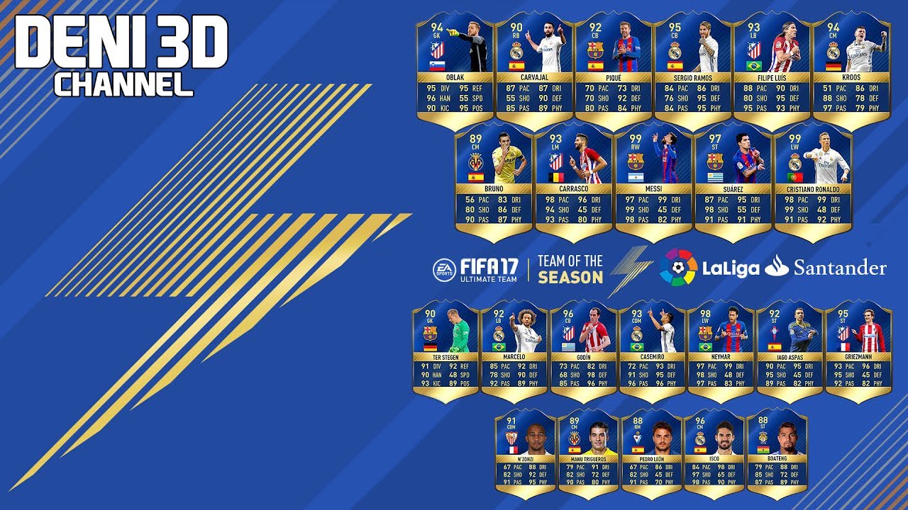 La Liga TOTS | FIFA 17 | PACK OPENING | #12 - YouTube