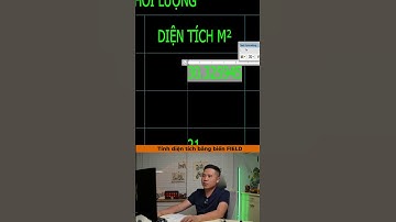 Tính diện tích bằng FIELD trong cad #hocnghenoithat #autocad