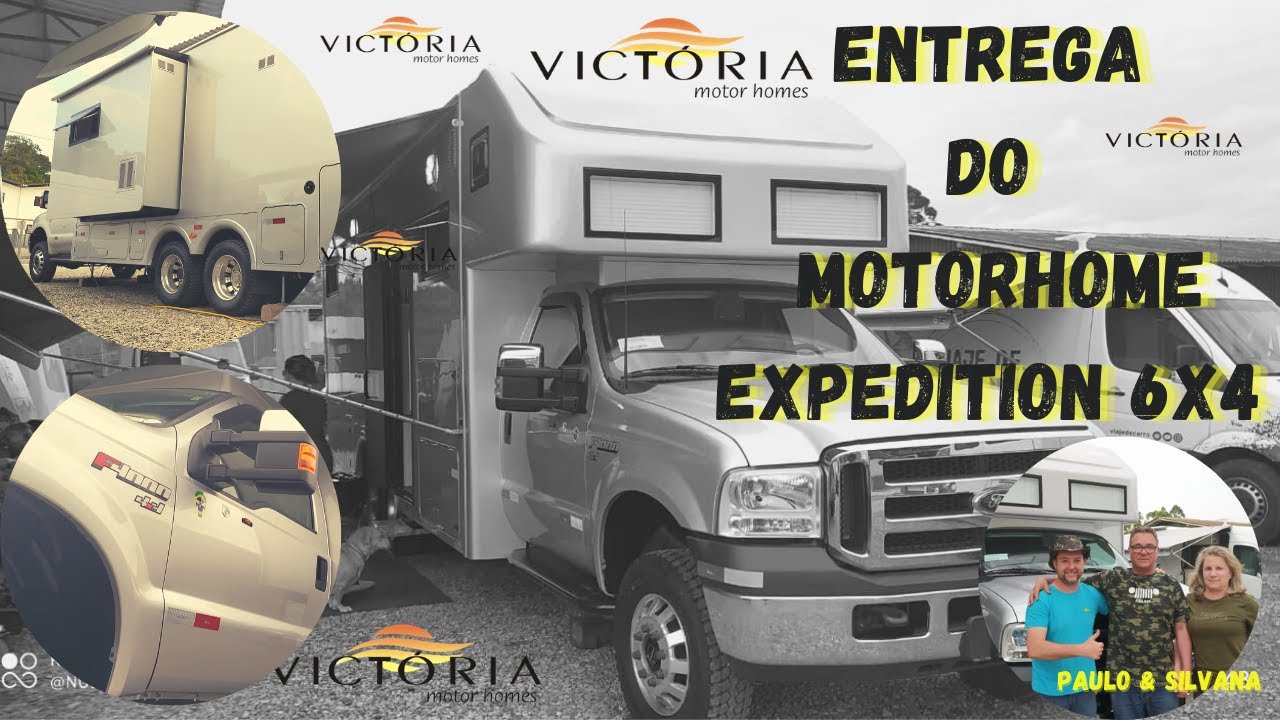 Motorhome F 4.000 6x4 Expedition Entrega para cliente Victória