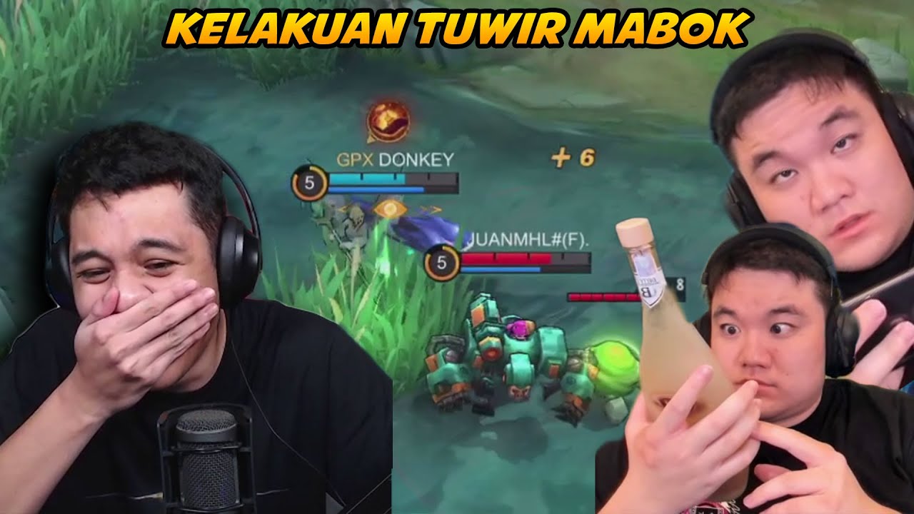 Si Tuwir Main Sambil Mabok Jago Banget Coy Mainnya!! - Mobile Legends
