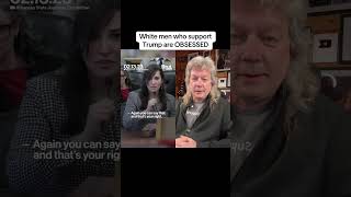White men who support Trump are OBSESSED