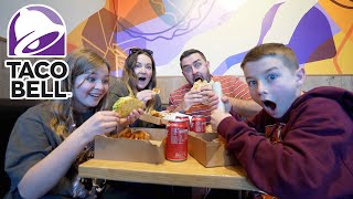 New Zealand Family Try TACO BELL For The First Time! (WE DID NOT EXPECT THIS)