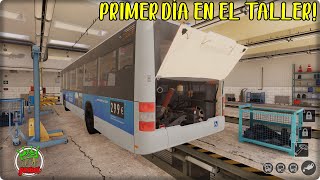 CAMBIANDO LLANTAS Y REVISANDO SISTEMA DE AIRE ACONDICIONADO! BUS MECHANIC SIMULATOR #1 screenshot 3