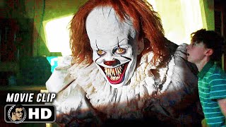 Pennywise Projector Scene | IT (2017) Horror, Movie CLIP HD