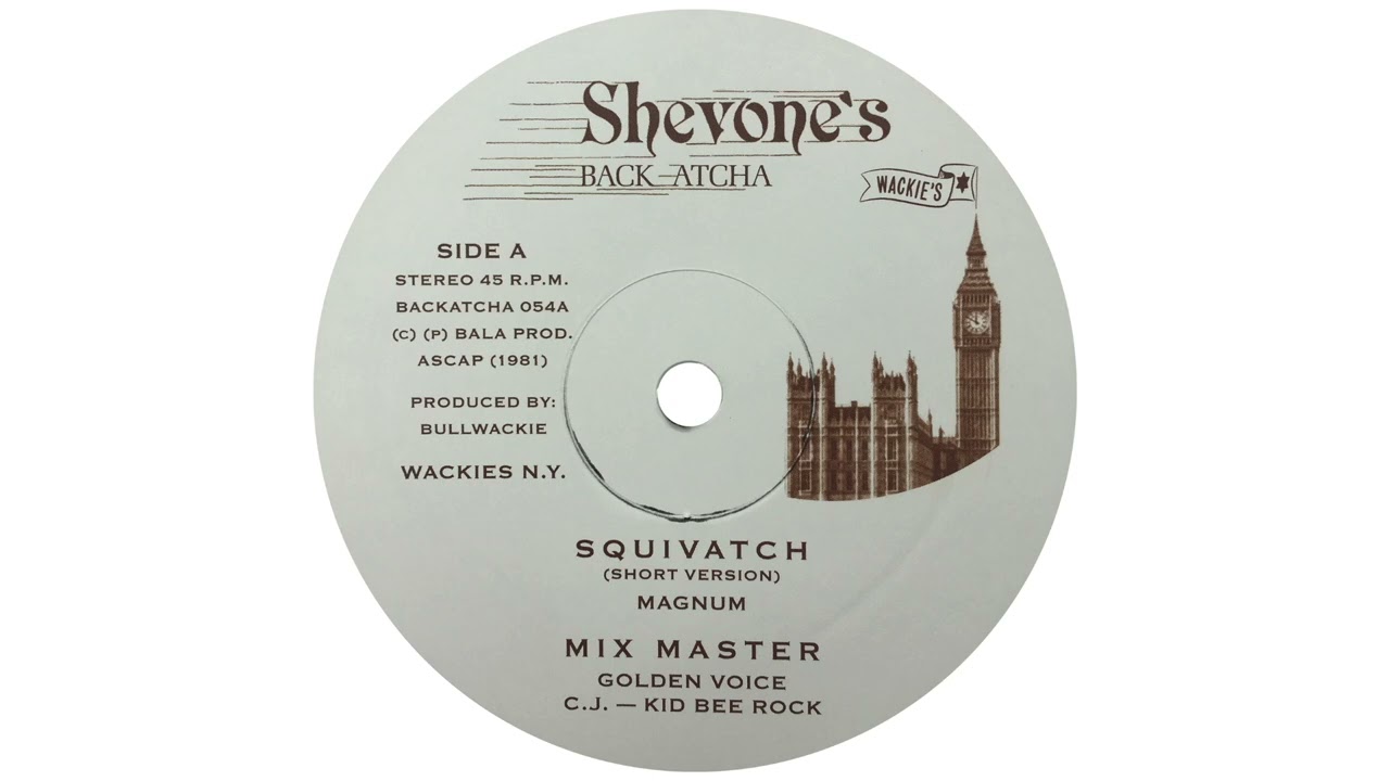 HOME MUSIC deluxe edition クラシック WACKIES 12” Magnum - Squivatch / Golden Voice & Co - Mix