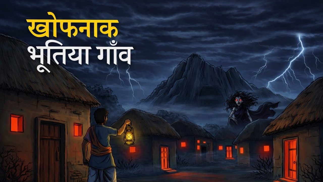  खोफनाक भूतिया गांव || Khofank bhutiya Gav ||Hindi Horror Story SP TOONS HINDI 