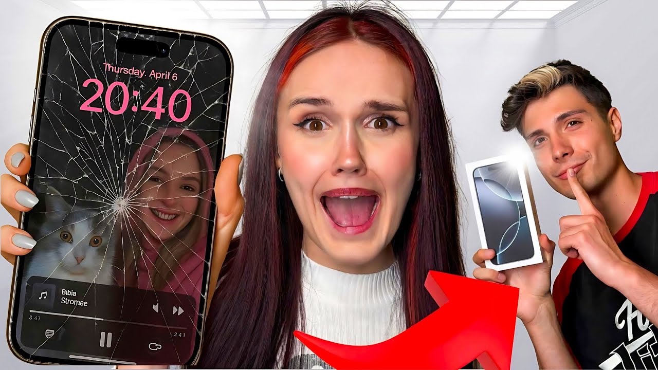 СЧУПИХ ТЕЛЕФОНА НА ЯНИЦА | КУПИХ ЧИСТО НОВ АЙФОН !!!