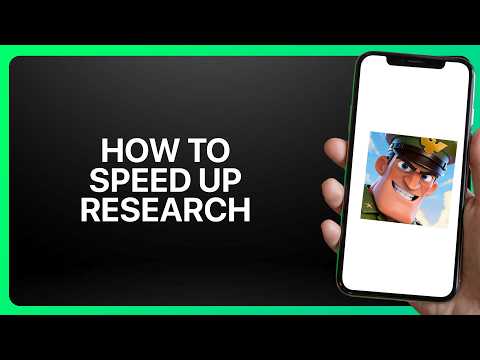How To Speed Up Research in Top Force! Tutorial