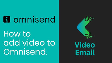 How to add video to Omnisend email, a step-by-step tutorial.