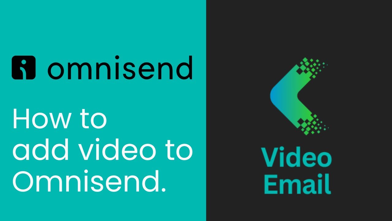 How to add video to Omnisend email, a step-by-step tutorial