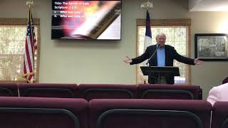 Paster Bob Loy at the First Baptist Church in Ponte Vedra Beach, Jax, FL