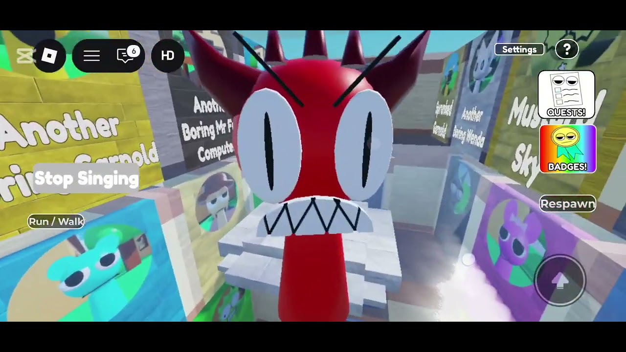 3D Sprunki RP And Animations Christmas update ⛄️☃️❄️