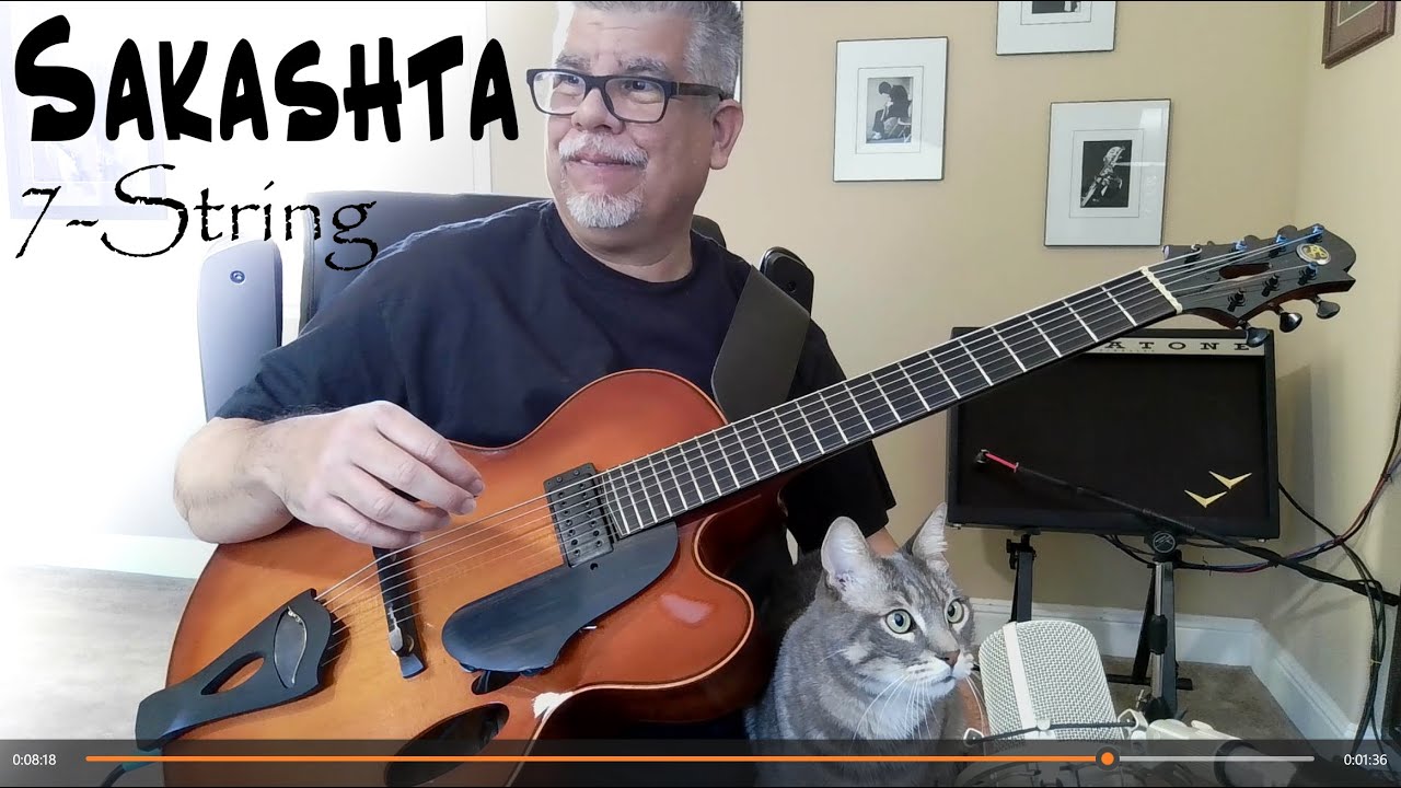 Darn That Dream, Mike Oria on Sakashta 7-String Guitar