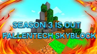 Fallentech Skyblock Season 3 Is Out