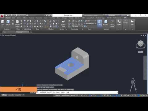 Extrude, Taper and Move Face